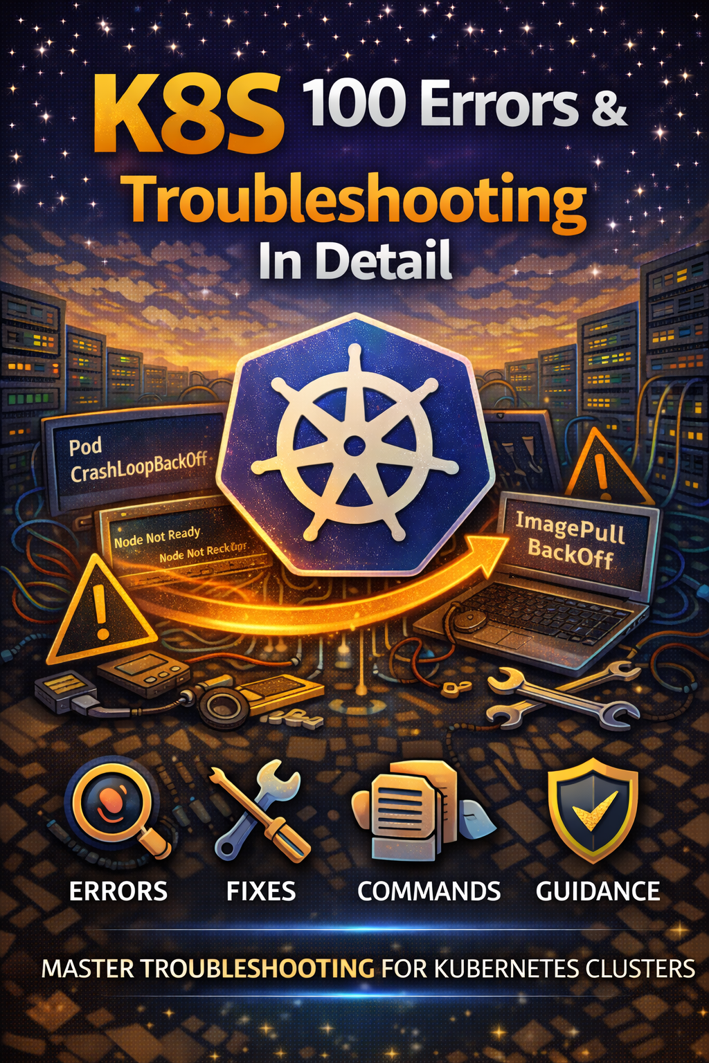 Cover image for k8s 100 Errors & Troubleshooting In Detail By Shack