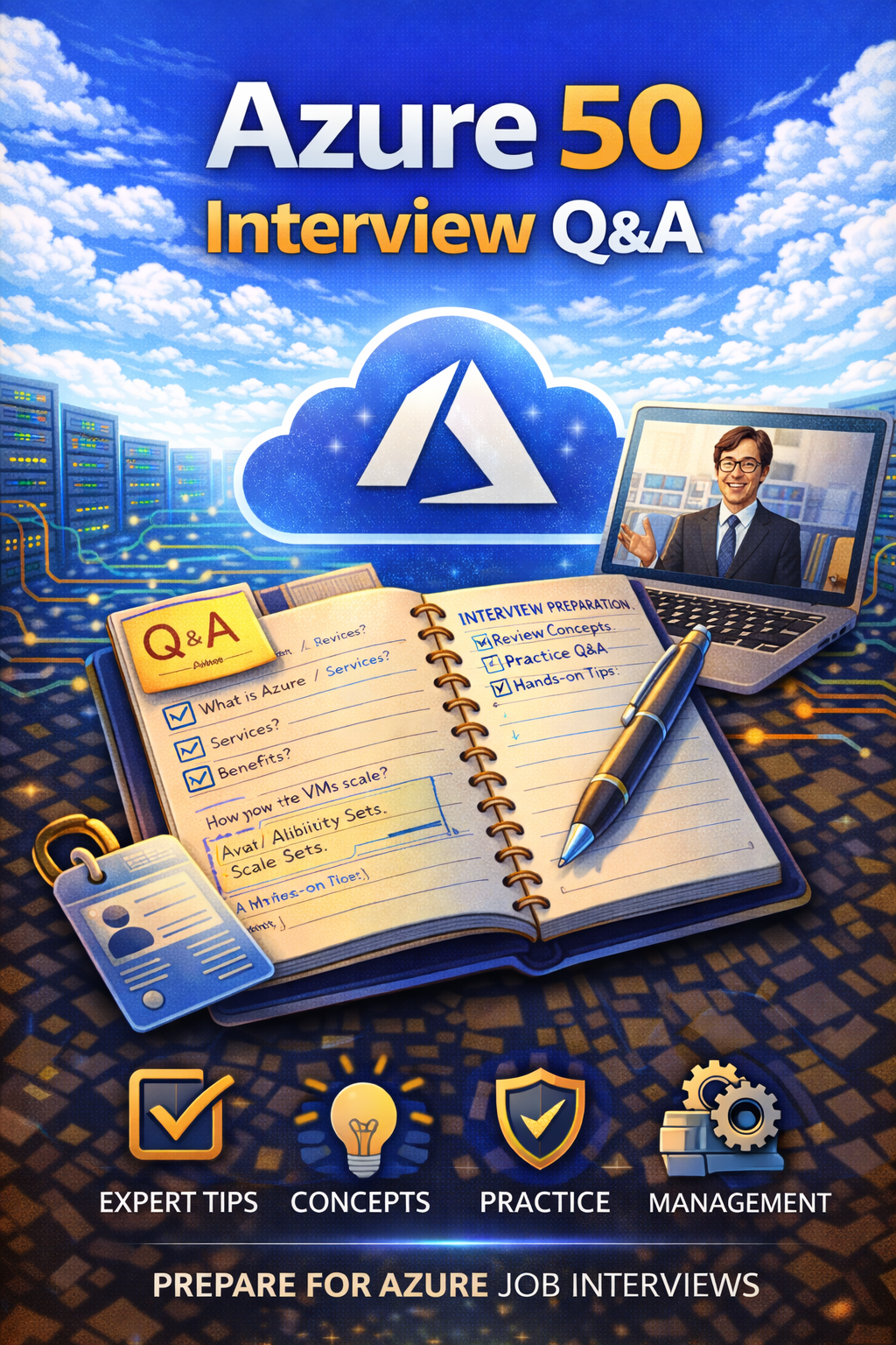 Cover image for Azure 50 Interview Q&A