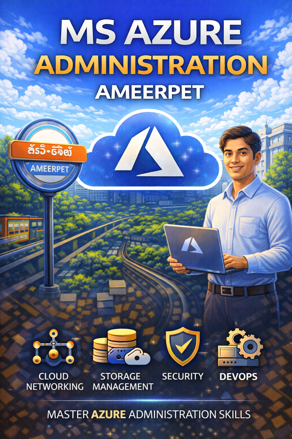 Cover image for MS AZURE AMEERPET