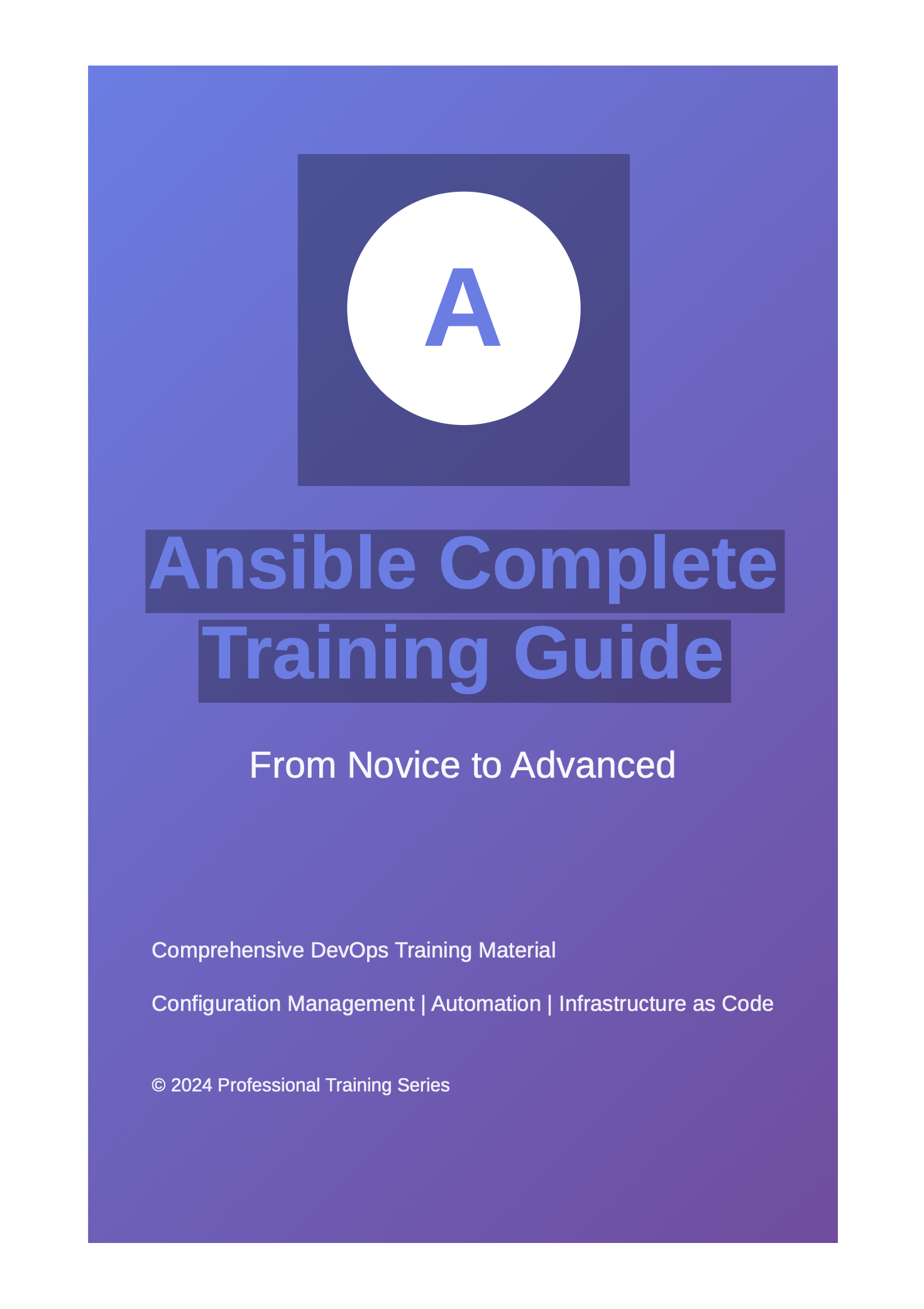 Cover image for Ansible Complete Training Guide