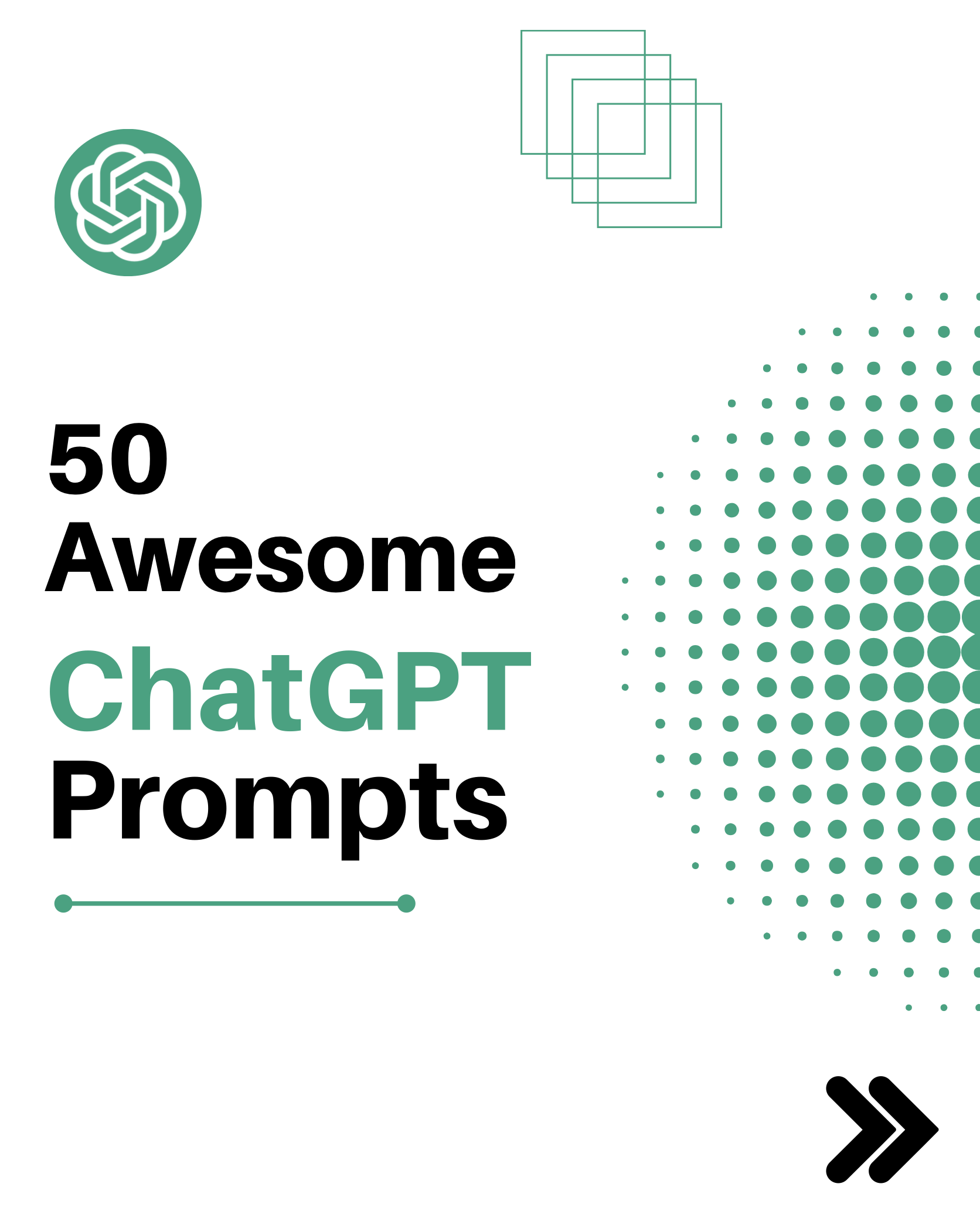 Cover image for 50 Awesome ChatGPT Prompts