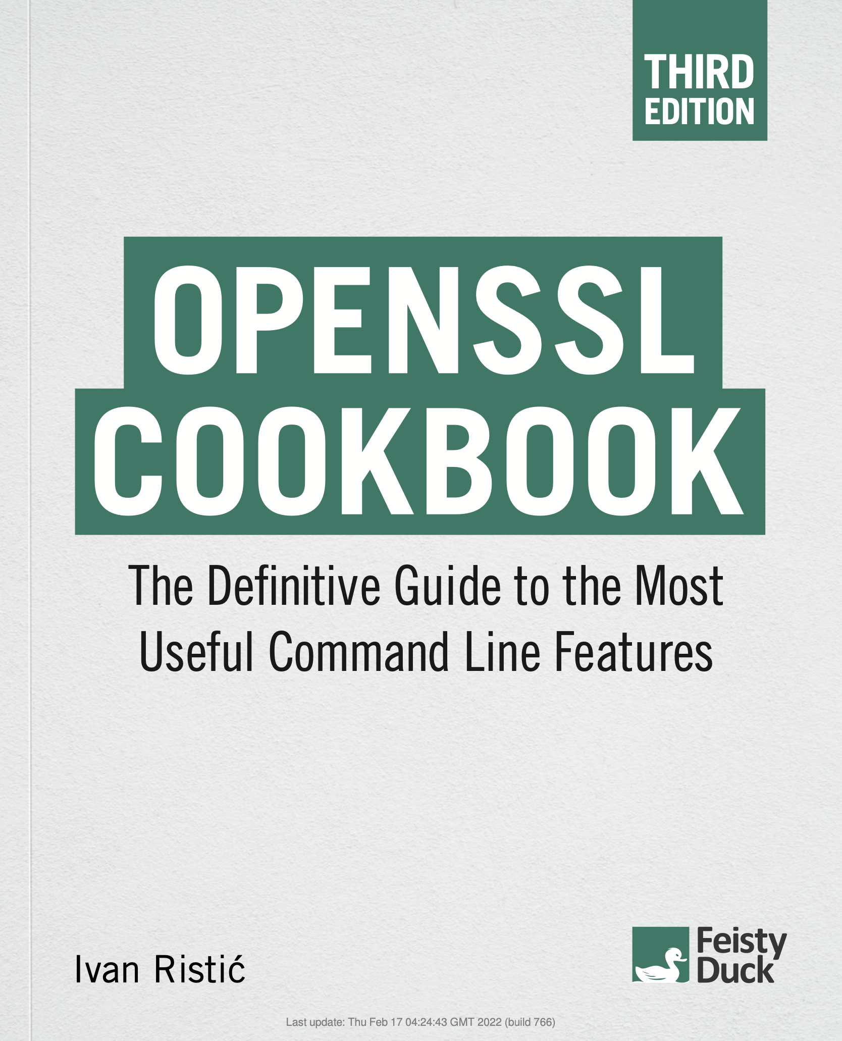 OpenSSL Cookbook The Definitive Guide to the Most Useful Command
